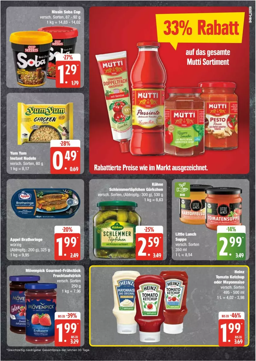 Aktueller Prospekt Edeka - Prospekte - von 21.10 bis 25.10.2024 - strona 13 - produkty: eis, ketchup, reis, Ti, ZTE