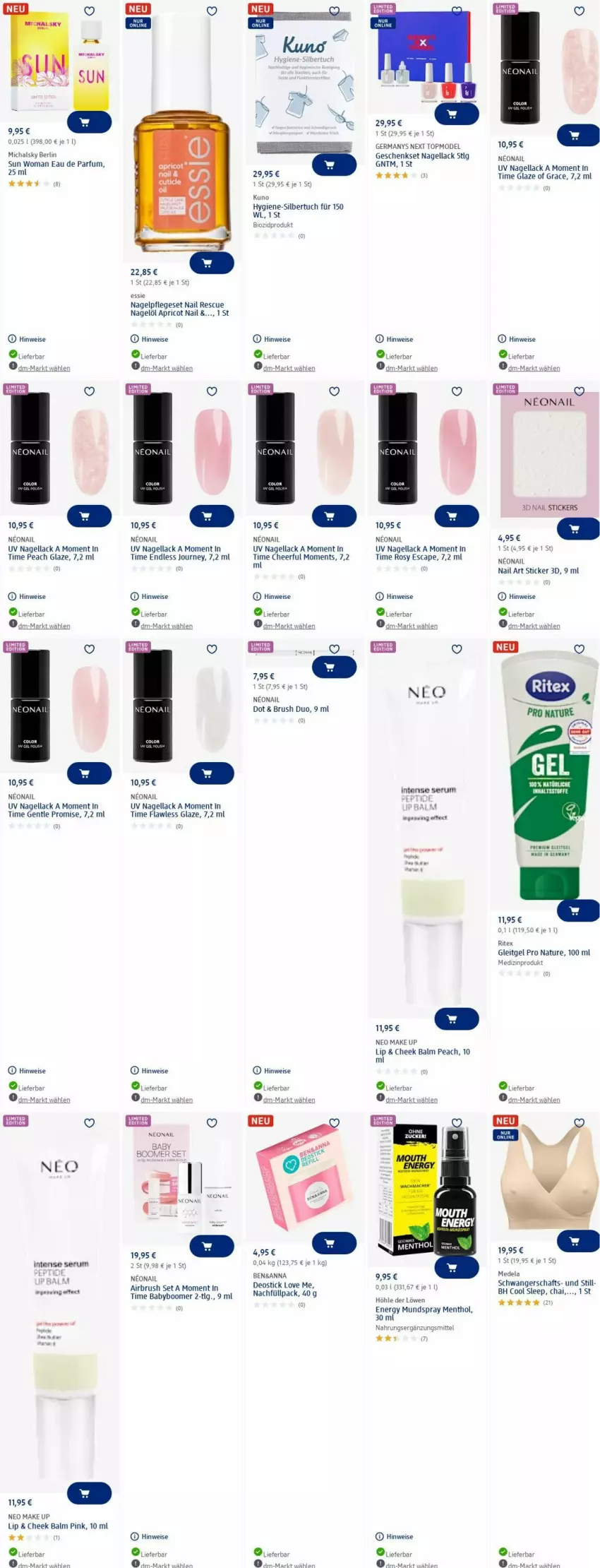 Aktueller Prospekt Dm Drogerie - Prospekte - von 26.05 bis 04.06.2025 - strona 4 - produkty: bio, Cap, Eau de parfum, eis, Germ, geschenkset, lack, LG, make up, medizinprodukt, Mode, Nagellack, natur, parfum, rel, Ritex, rum, Serum, tee, Ti, tuc, zucker