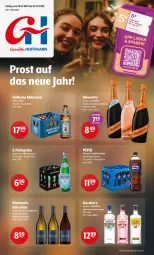 Gazetka promocyjna Getraenke Hoffmann - Prospekte - Gazetka - ważna od 03.01 do 03.01.2027 - strona 1 - produkty: 7UP, alkohol, Alwa, Bad, bier, burgunder, chardonnay, ecco, eis, elle, gin, gordon, Gordon’s, grauburgunder, merl, mineralwasser, mionetto, pepsi, prosecco, puma, reis, Schwip Schwap, spumante, Ti, wasser