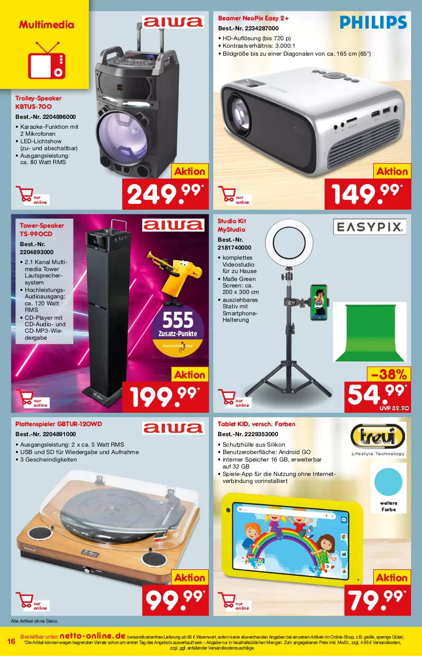 Aktueller Prospekt Netto Marken-Discount - Online-Magazin November - von 01.11 bis 30.11.2021 - strona 16