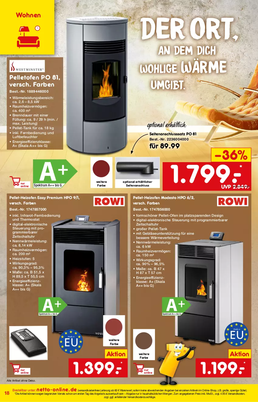 Aktueller Prospekt Netto Marken-Discount - Online-Magazin November - von 01.11 bis 30.11.2021 - strona 18