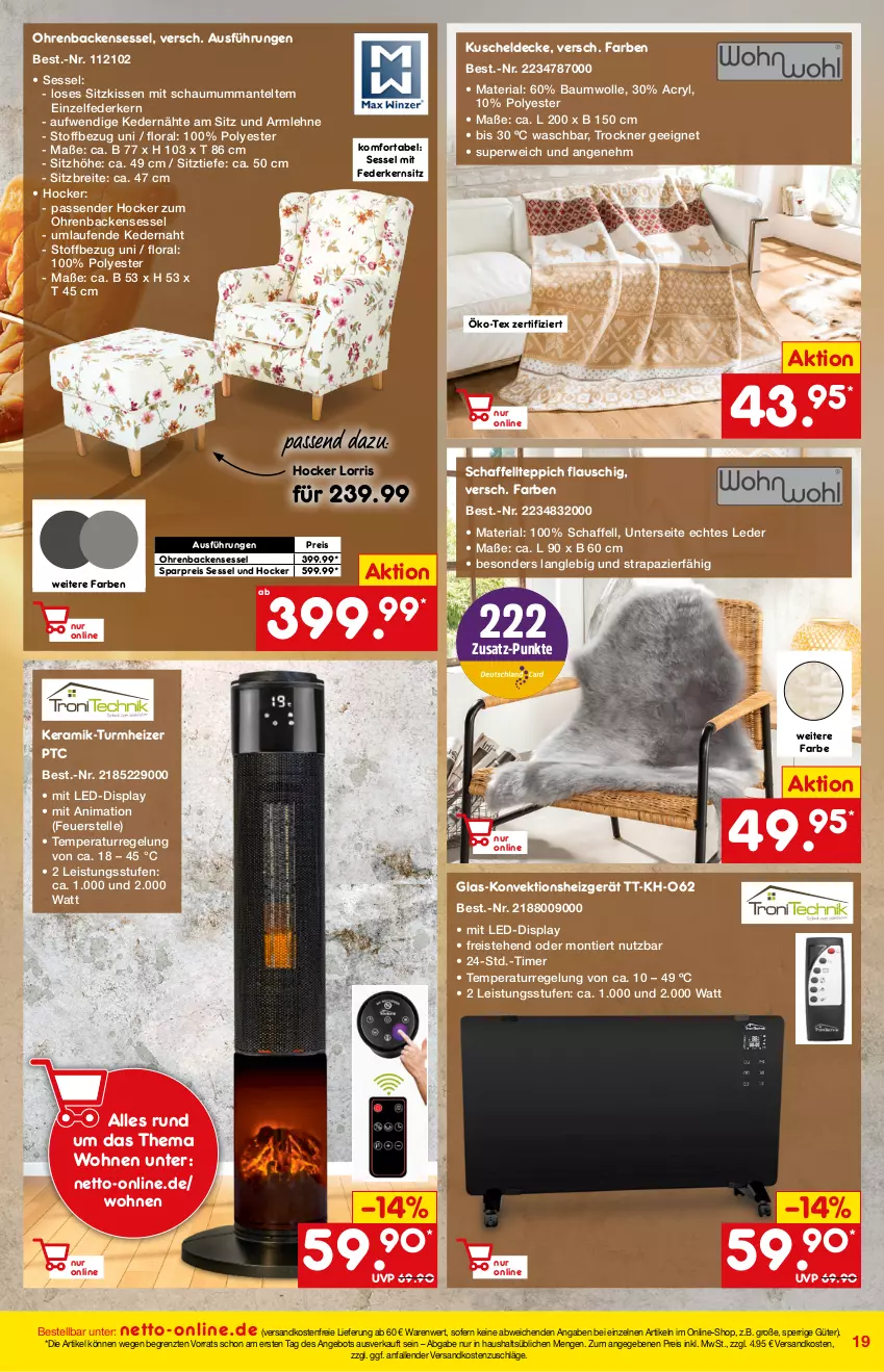 Aktueller Prospekt Netto Marken-Discount - Online-Magazin November - von 01.11 bis 30.11.2021 - strona 19