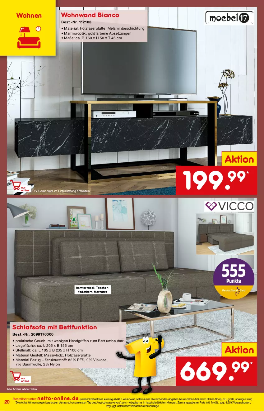 Aktueller Prospekt Netto Marken-Discount - Online-Magazin November - von 01.11 bis 30.11.2021 - strona 20