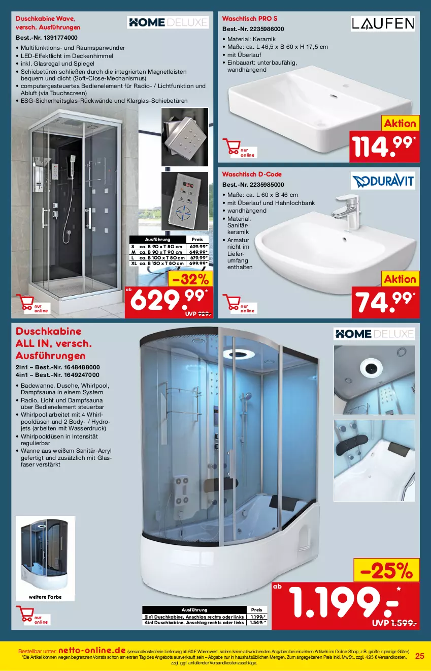 Aktueller Prospekt Netto Marken-Discount - Online-Magazin November - von 01.11 bis 30.11.2021 - strona 25