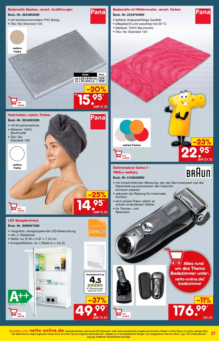 Aktueller Prospekt Netto Marken-Discount - Online-Magazin November - von 01.11 bis 30.11.2021 - strona 27