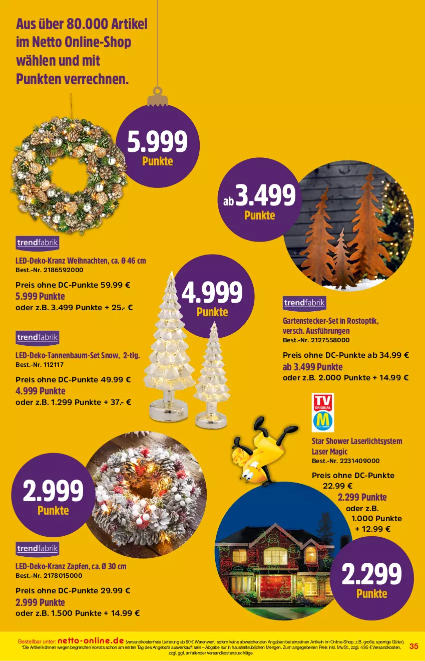 Aktueller Prospekt Netto Marken-Discount - Online-Magazin November - von 01.11 bis 30.11.2021 - strona 35