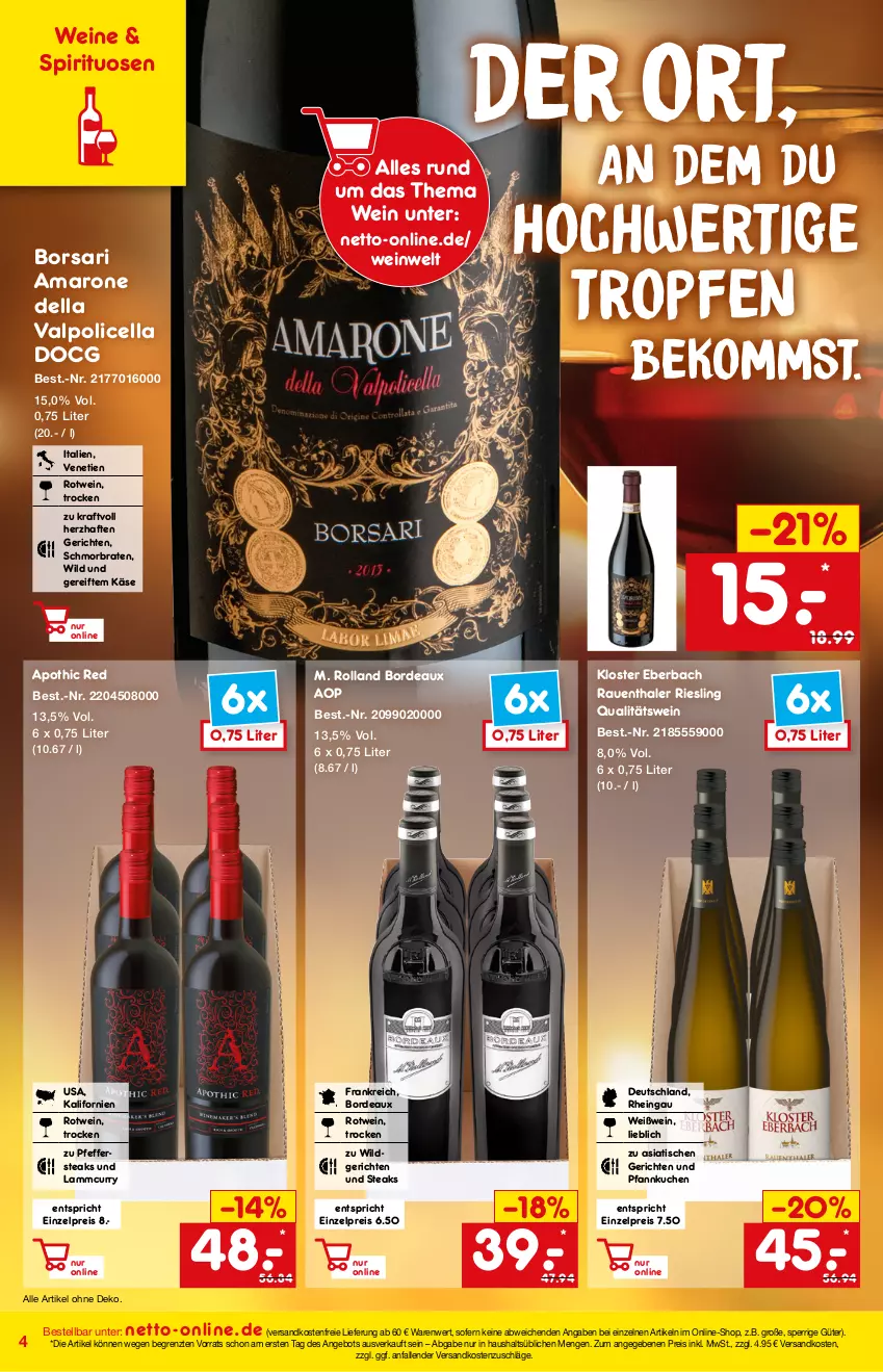 Aktueller Prospekt Netto Marken-Discount - Online-Magazin November - von 01.11 bis 30.11.2021 - strona 4