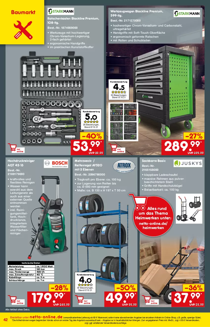 Aktueller Prospekt Netto Marken-Discount - Online-Magazin November - von 01.11 bis 30.11.2021 - strona 42