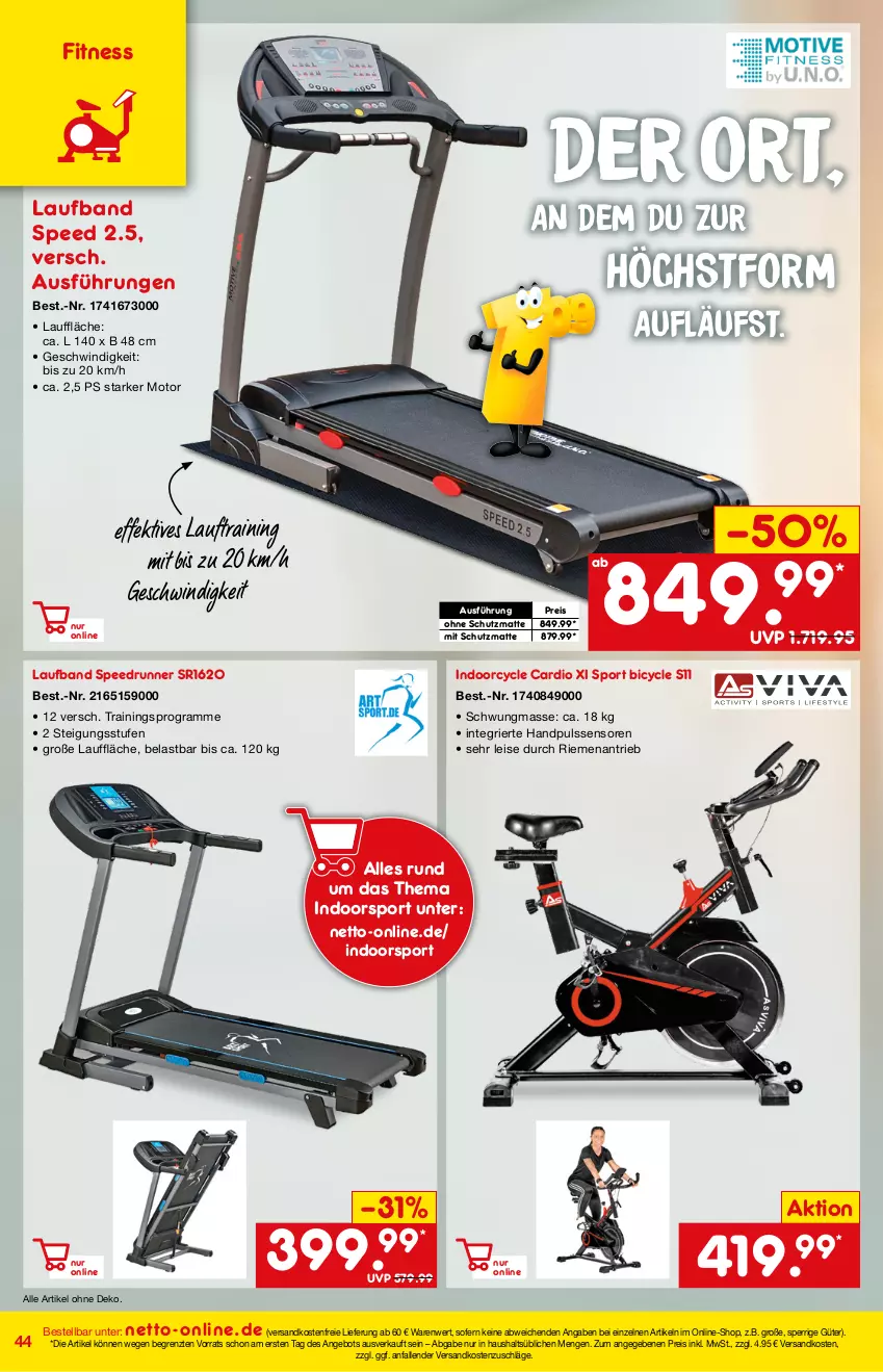 Aktueller Prospekt Netto Marken-Discount - Online-Magazin November - von 01.11 bis 30.11.2021 - strona 44