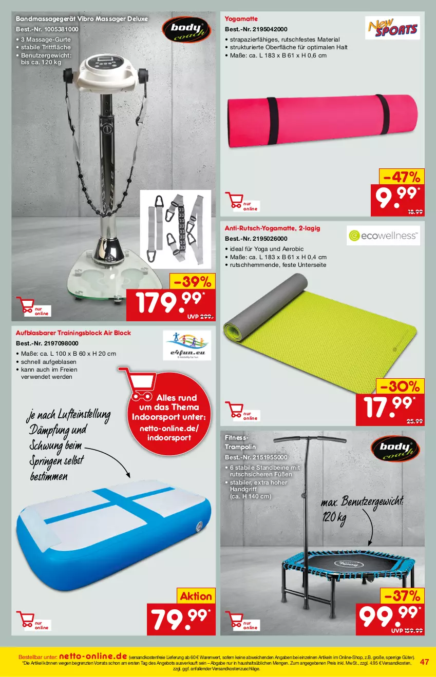 Aktueller Prospekt Netto Marken-Discount - Online-Magazin November - von 01.11 bis 30.11.2021 - strona 47