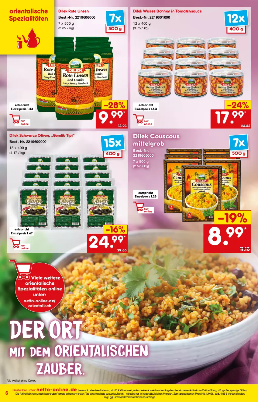 Aktueller Prospekt Netto Marken-Discount - Online-Magazin November - von 01.11 bis 30.11.2021 - strona 6