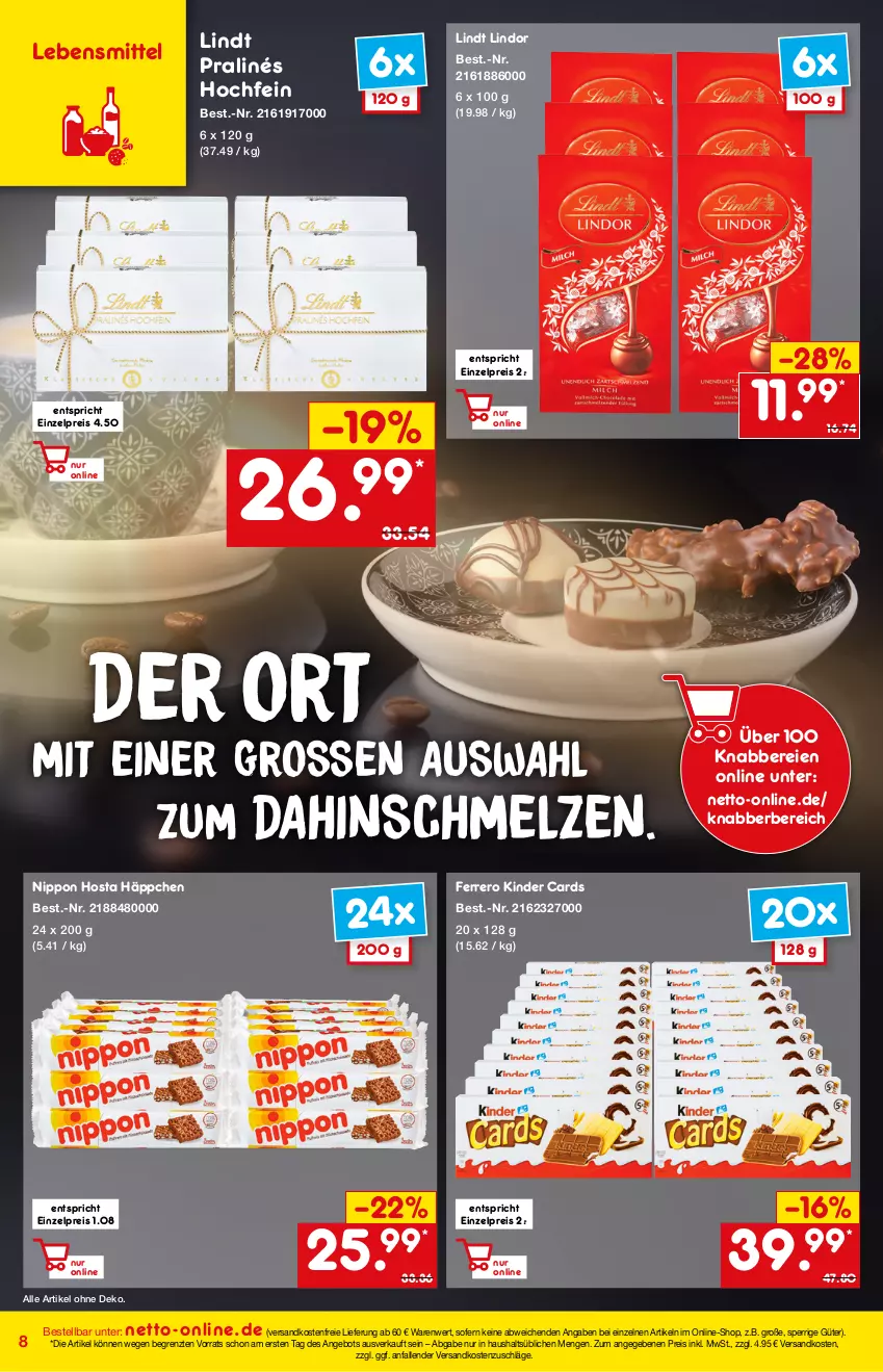 Aktueller Prospekt Netto Marken-Discount - Online-Magazin November - von 01.11 bis 30.11.2021 - strona 8