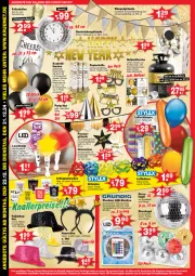 Gazetka promocyjna  - Prospekte - Gazetka - ważna od 31.12 do 31.12.2024 - strona 2 - produkty: angebot, angebote, ball, Brille, buch, dell, eis, elle, erde, fernbedienung, flasche, Girlande, grundig, Kugel, leds, LG, Luftballon, Luftschlangen, Mode, pailletten, papier, Plüsch, reifen, rwe, Ti, Untersetzer