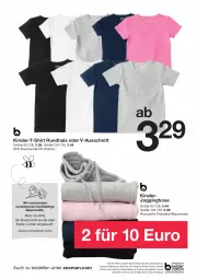Gazetka promocyjna Zeeman - Prospekte - Gazetka - ważna od 23.08 do 23.08.2024 - strona 4 - produkty: Bau, baumwolle, bett, elle, gin, hose, Jogginghose, Kinder, Kinder-T-Shirt, LG, rwe, shirt, T-Shirt, Ti, wolle