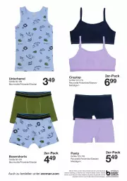Gazetka promocyjna Zeeman - Prospekte - Gazetka - ważna od 23.08 do 23.08.2024 - strona 8 - produkty: Bau, baumwolle, bett, Croptop, elle, hemd, LG, panty, shorts, Ti, Unterhemd, wolle