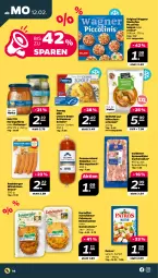 Gazetka promocyjna Netto - Woche 7 - Gazetka - ważna od 17.02 do 17.02.2024 - strona 14 - produkty: Berger, Faktu, femeg, filet, filets, gin, gulasch, gurke, gurken, hähnchenschenkel, henkel, hering, Herings, heringsfilets, kartoffel, Käse, kuchen, nuss, Ofen, original wagner, patros, piccolinis, radeberger, ring, salami, schenkel, scholl, snack, spreewälder, steinofen, Ti, wagner, wurst, würstchen