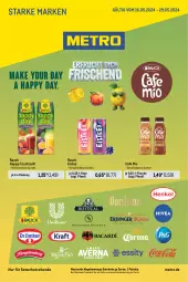 Gazetka promocyjna Metro - Starke Marken - Gazetka - ważna od 29.05 do 29.05.2024 - strona 1 - produkty: eis, eistee, flasche, frucht, fruchtsaft, getränk, getränke, Metro, Palette, Rauch, saft, tee, Ti