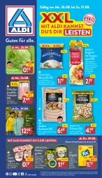 Gazetka promocyjna Aldi Nord - Von Montag - Gazetka - ważna od 31.08 do 31.08.2024 - strona 1 - produkty: aldi, Becher, beutel, bratwurst, brustfilet, cin, cracker, eis, eisbergsalat, filet, geback, gewürz, Gewürzmischung, gin, gurke, gurken, hartkäse, joghur, joghurt, Käse, Kugel, mozzarella, Ofen, pistazien, reis, rel, sahne, Sahnejoghurt, salat, salz, sauce, spaghetti, Ti, tomate, tomaten, tomatensauce, tuc, wurst, zott, ZTE