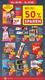 Gazetka promocyjna Aldi Nord - Von Montag - Gazetka - ważna od 31.08 do 31.08.2024 - strona 8 - produkty: beutel, biscotto, eis, gin, kuchen, linsen, malteser, malz, Mantel, milch, mövenpick, nestlé, nippon, pfeffer, reis, schoko, schokolade, schokoladen, Schokolinsen, schwein, Ti, wein, ZTE