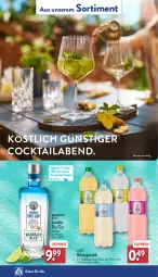 Gazetka promocyjna Aldi Nord - Von Montag - Gazetka - ważna od 13.07 do 13.07.2024 - strona 36 - produkty: cocktail, cocktails, dry gin, eis, flasche, getränk, gin, london dry, london dry gin, obst, reis, Ti, tiefpreis