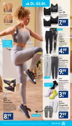 Gazetka promocyjna Aldi Nord - Von Montag - Gazetka - ważna od 07.01 do 07.01.2023 - strona 17 - produkty: Bau, baumwolle, bett, decksohle, dell, eis, Freizeitschuhe, gin, Handy, Handytasche, hose, Hylo, leggings, Mode, Ria, schuhe, socken, Sport, Tasche, taschen, Ti, Trainingshose, walkx, wolle, ZTE