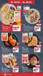 Gazetka promocyjna Aldi Nord - Von Montag - Gazetka - ważna od 07.01 do 07.01.2023 - strona 4 - produkty: braten, brustfilet, eis, filet, fleisch, grill, hackfleisch, hähnchen-schenkel, hähnchenbrust, hähnchenbrustfilet, henkel, Heu, Ofen, pute, putenschnitzel, reifen, Ria, rind, rwe, schenkel, schnitzel, schwein, schwein und rind, suppe, suppen, Ti, vom schwein und rind, wein