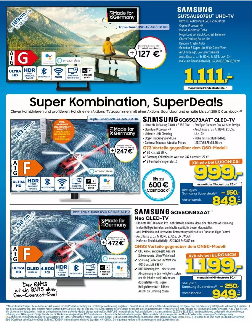 Aktueller Prospekt Euronics - Prospekte - von 29.09 bis 06.10.2021 - strona 3