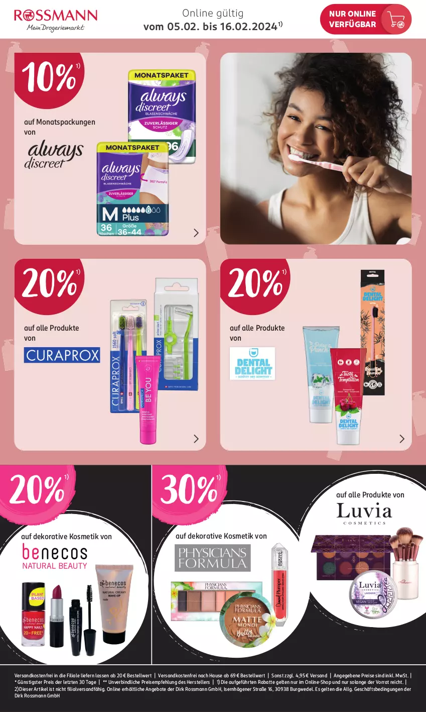 Aktueller Prospekt Rossmann - Prospekte - von 05.02 bis 16.02.2024 - strona 4 - produkty: angebot, angebote, eis, elle, kosmetik, LG, ndk, reis, teller, Ti, versandkostenfrei, wedel, ZTE