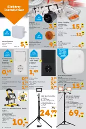Gazetka promocyjna  - Gazetka - ważna od 04.01 do 04.01.2025 - strona 4 - produkty: akku, Arbeitsleuchte, auer, aust, batterie, Bau, Elektro, Handy, Leuchte, Rauch, Schal, steckdose, Ti, usb