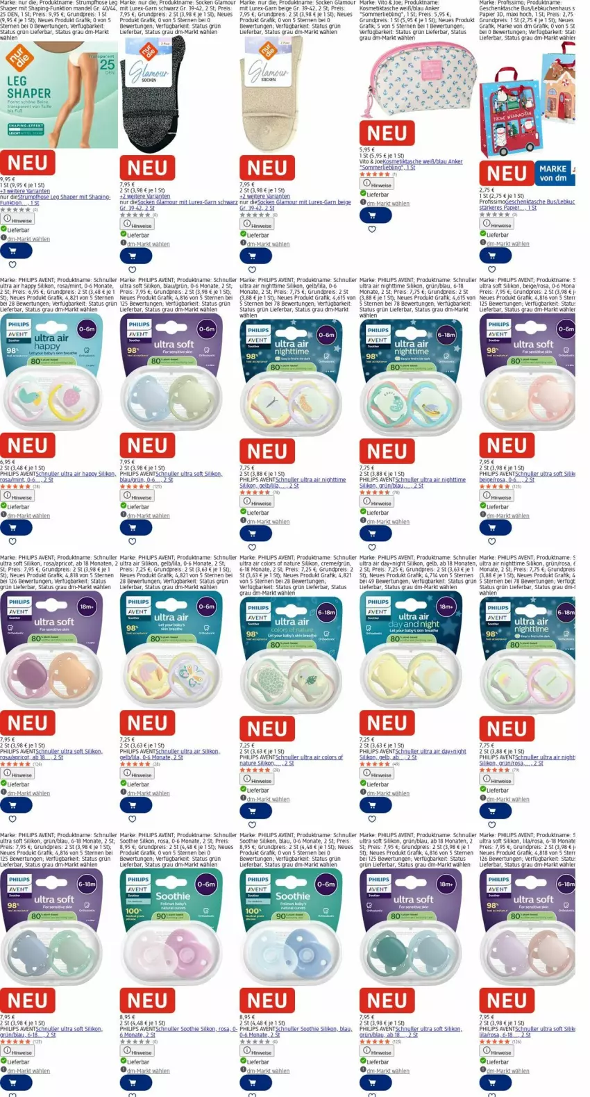 Aktueller Prospekt Dm Drogerie - Prospekte - von 27.10 bis 05.11.2025 - strona 11 - produkty: akku, creme, eis, Geschenktasche, hose, kosmetik, Kosmetiktasche, kuchen, Lebkuchen, mandel, merl, mint, natur, papier, Philips, Profissimo, reis, rel, Ria, rum, sim, socken, Strumpfhose, Tasche, Ti