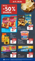 Gazetka promocyjna AldiSud - NÄCHSTE WOCHE - Gazetka - ważna od 01.07 do 01.07.2023 - strona 27 - produkty: alle artikel ohne dekoration, chips, crunchips, dekoration, eis, frucht, fruchtgummi, gin, haribo, leibniz, lorenz, natur, natura, oreo, pommes, reis, rosmarin, Ti, toast, toasty, vanille, ZTE