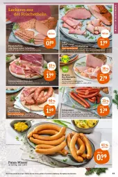 Gazetka promocyjna Tegut - Angebote der Woche - Gazetka - ważna od 19.11 do 19.11.2022 - strona 15 - produkty: angebot, angebote, auer, Bau, Bauer, bio, braten, brot, debrecziner, dekoration, eis, ente, fleisch, gewürz, Käse, kräuter, landprimus, leberkäs, leberkäse, mac, nuss, paprika, pfeffer, pizza, pute, Rauch, reis, rosmarin, saft, schinken, schwarzwälder schinken, Ti, wiener, wurst, würstchen