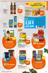 Gazetka promocyjna Tegut - Angebote der Woche - Gazetka - ważna od 19.11 do 19.11.2022 - strona 25 - produkty: beko, Ben’s Original, beutel, bio, bockwurst, böklunder, bolognese, Brei, coupon, De Cecco, ecco, flasche, Garten, gewürz, gin, lebensmittel, maggi, maggi fix, mais, nudel, nudeln, olive, oliven, olivenöl, ring, spaghetti, spaghetti bolognese, thomy, Ti, wurst, zucker, zuckermais