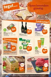 Gazetka promocyjna Tegut - Angebote der Woche - Gazetka - ważna od 19.11 do 19.11.2022 - strona 3 - produkty: alkohol, alpenmilch, andechser natur, angebot, angebote, Bau, bio, Bio-Käse, bioland, clementinen, dekoration, duschgel, eis, emmentaler, ente, flasche, fleisch, fürst von metternich, getränk, getränke, hackfleisch, hackfleisch gemischt, hartkäse, Käse, käsescheiben, kiwi, kosmetik, landprimus, leine, LG, Mett, metternich, milch, milka, milka schokolade, natur, naturkosmetik, reis, schoko, schokolade, sekt, telefon, Ti, uhr, weleda