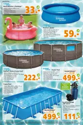 Gazetka promocyjna  - Prospekt für Globus Baumarkt  Achern - Gazetka - ważna od 11.06 do 11.06.2022 - strona 2 - produkty: abdeckplane, Bank, eis, fenster, planschbecken, pool, Reinigung, reis, Ria, sandfilteranlage, Spülen, Ti, wasser, ZTE