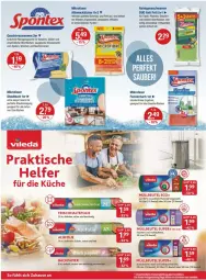 Gazetka promocyjna Vmarkt - Prospekte - Gazetka - ważna od 17.04 do 17.04.2024 - strona 16 - produkty: Allzwecktücher, beutel, Brei, fenster, geschirr, Gläser, mikrofaser, perlen, pfanne, pfannen, reifen, Reinigung, Ria, rwe, schwamm, Spiele, Spülen, Ti, tuc, tücher, wasser, weck