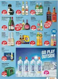 Gazetka promocyjna Vmarkt - Prospekte - Gazetka - ważna od 17.04 do 17.04.2024 - strona 9 - produkty: adelholzener, Berger, beutel, bier, corona, corona extra, eis, flasche, freixenet, fuze tea, gin, Holz, jack daniel, Jack Daniel’s, je 1-liter-flasche, LG, liqueur, malz, ouzo, ouzo 12, reis, schorle, sirup, Tanqueray, tennessee whiskey, Ti, vita, vitamalz, wein, weinschorle, whiskey