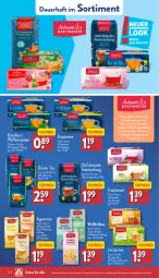 Gazetka promocyjna Aldi Nord - Von Montag - Gazetka - ważna od 23.11 do 23.11.2024 - strona 12 - produkty: aldi, auer, beutel, eis, früchte, Früchtetee, gin, grüner tee, ingwer, Kamill, kamille, kräuter, Ländertee, pfeffer, reis, schwarzer tee, tee, Teebeutel, Ti, tiefpreis, ZTE