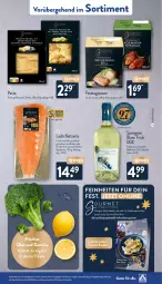 Gazetka promocyjna Aldi Nord - Von Montag - Gazetka - ważna od 23.11 do 23.11.2024 - strona 38 - produkty: aldi, amaro, angebot, aqua, braten, decke, eis, filet, filets, flasche, grill, lachs, lachsfilet, lachsfilets, obst, Obst und Gemüse, pasta, reis, rezept, rezepte, sauce, sauvignon, sauvignon blanc, Ti, tiefpreis, tisch, und gemüse, weihnachten, wein, Weißwein