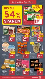 Gazetka promocyjna Aldi Nord - Von Montag - Gazetka - ważna od 23.11 do 23.11.2024 - strona 9 - produkty: aus der tiefkühlung, beutel, creme, Dr. Oetker, eis, gin, iglo, kabanos, kuchen, nuii, nuss, Ofen, olive, oliven, pralinen, reis, salami, snack, Spezi, spinat, stieleis, Ti, toast, toasty, tradizionale, Wild, Windbeutel, ZTE