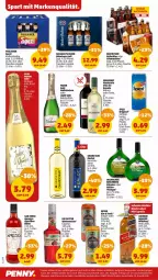 Gazetka promocyjna Penny - Prospekte - Gazetka - ważna od 05.08 do 05.08.2023 - strona 12 - produkty: alkohol, bier, bio, chardonnay, elle, flasche, flaschen-kasten, freixenet, gin, ginger, grand sud, hacker pschorr, johnnie walker, kellerbier, köstritzer, liqueur, merl, merlot, Müller, orange, Paula, paulaner, sekt, silvaner, Spezi, tee, Ti, tonic, whiskey