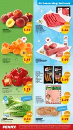 Gazetka promocyjna Penny - Prospekte - Gazetka - ważna od 05.08 do 05.08.2023 - strona 22 - produkty: aprikose, aprikosen, auer, axe, Bau, Bauer, eis, filet, fleisch, fleischwurst, Haxe, jungbullen, Käse, Käsekrainer, knacker, LG, minutensteaks, Nektar, nektarinen, paprika, regal, reis, rind, rinder, Romanasalat, salat, salatherzen, Schal, Schale, schwein, schweine, schweine-filet, steak, steaks, Ti, wein, weine, wiesbauer, wurst, ZTE, zucker