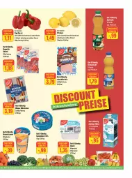 Gazetka promocyjna Feneberg - Prospekte - Gazetka - ważna od 18.11 do 18.11.2023 - strona 11 - produkty: apfel, apfelsaft, auer, baguette, Becher, camembert, creme, dessert, discount, eis, flasche, getränk, getränke, haltbare milch, Käse, leberkäs, leberkäse, mac, milch, orange, orangen, orangensaft, paprika, paprika rot, quark, reis, rwe, saft, salami, Schrank, Ti, tiernahrung, vita, vorratsschrank, wiener, wiener würstchen, würstchen, zitrone, zitronen