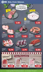 Gazetka promocyjna Combi - Prospekte - Gazetka - ważna od 08.01 do 08.01.2022 - strona 6 - produkty: aioli, aufschnitt, buch, eis, elle, fleisch, Fleischerei, gewürz, Holz, joghur, joghurt, knoblauch, kochschinken, lachs, lachsschinken, Leberrolle, leine, mac, Mett, metten, Mettenden, mit knoblauch, mit paprika, natur, paprika, pfeffer, Pfefferbeißer, Rauch, rind, rinder, saft, salz, sauce, Schere, schinken, schwarzwälder schinken, Spezi, Ti, tisch, truthahn, wurst, zwiebel