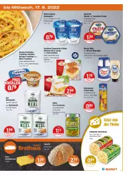 Gazetka promocyjna Vmarkt - V-Markt - Gazetka - ważna od 17.08 do 17.08.2022 - strona 19 - produkty: Alpenhain, Becher, brot, Café Landhaus, camembert, camembert creme, coppenrath, creme, debeukelaer, eis, exquisa, exquisa frischkäse, flasche, frischkäse, grünländer, je 500-g-brot, joghur, joghurt, Käse, Körniger Frischkäse, kuchen, Kühne, mehl, miracel, miracel whip, miree, natur, naturjoghurt, obazda, prinzen rolle, reis, Ria, schnittkäse, Spätzlemehl, Ti, type 405, weihenstephan, weizenmehl, Yo