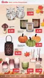 Gazetka promocyjna Famila - Prospekte - Gazetka - ważna od 24.09 do 24.09.2022 - strona 2 - produkty: braun, Duftkerze, elle, kerze, Kerzenhalter, Kürbis, laterne, Stabkerze, Stabkerzenhalter, teller, Ti, Vase, windlicht