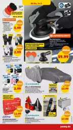 Gazetka promocyjna Penny - Prospekte - Gazetka - ważna od 16.09 do 16.09.2023 - strona 19 - produkty: akku, Anhänger, asti, aust, auto, beleuchtung, elle, handschuhe, ladegerät, lamm, Lammfell, lufterfrischer, Ria, schnellladegerät, schuhe, Tasche, Ti, tisch, Warndreieck, Warnweste, Weste