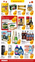 Gazetka promocyjna Penny - Prospekte - Gazetka - ważna od 16.09 do 16.09.2023 - strona 26 - produkty: alkohol, beutel, brezel, bürste, caramel, cookie, cookies, dallmayr, eis, elmex, flasche, fleisch, getränk, gin, hacker pschorr, jacobs, kaffee, kaffeepads, Kinder, maggi, marzipan, pasta, pepsi, pet-flasche, prodomo, riegel, Schwip Schwap, sekt, sim, spee, tassimo, Ti, waffeln, zahnbürste, zahnpasta, zucker