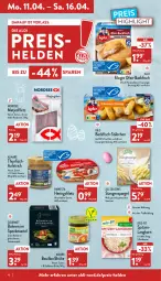 Gazetka promocyjna Aldi Nord - Aldi-Aktuell - Gazetka - ważna od 16.04 do 16.04.2022 - strona 10 - produkty: aldi, almare, aufstrich, aus der tiefkühlung, backfisch, beutel, bohne, bohnen, Brühe, eis, filegro, filet, filets, fisch, grüne bohnen, hawesta, hering, Herings, heringsfilets, iglo, knorr, kochbeutel, korn, Mantel, matjes, Matjesfilet, matjesfilets, Nordsee, Ofen, ofen-backfisch, Rauch, reis, reis-fit, ring, schwein, schweine, spargel, Speck, stangenspargel, thunfisch, Ti, Vitello Tonnato, wein, weine