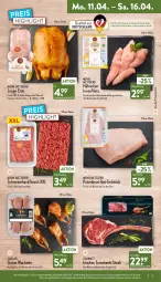 Gazetka promocyjna Aldi Nord - Aldi-Aktuell - Gazetka - ważna od 16.04 do 16.04.2022 - strona 3 - produkty: aldi, braten, brustfilet, eis, ente, filet, filets, fleisch, grill, hackfleisch, hähnchenbrust, hähnchenbrustfilet, küche, Küchen, lebensmittel, Ofen, pute, putenbrust, putenbrustfilet, Rauch, reis, rind, rwe, schnitten, schwein, schweine, Schweinehackfleisch, steak, Ti, wein, weine, Yo